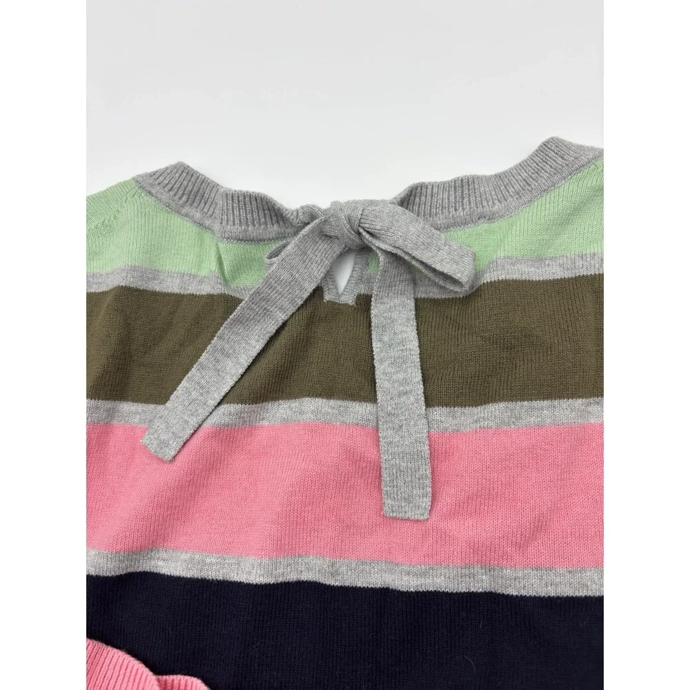 Talbots Supersoft Sweater Womens XL‎ Striped Cashmere Blend Lightweight Preppy